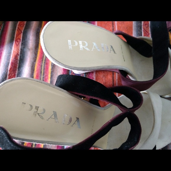 PRADA AUTHENTIC color block sandal 👡 - Picture 5 of 5